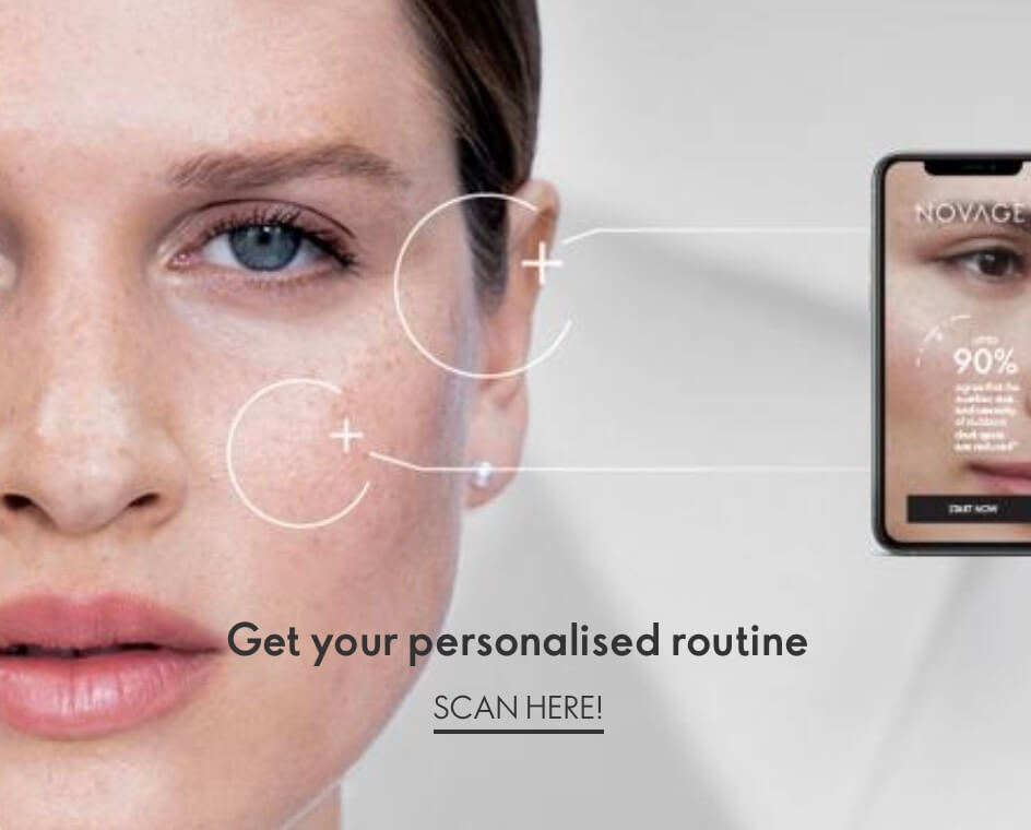 Image shows how to get your personalised skincare routine