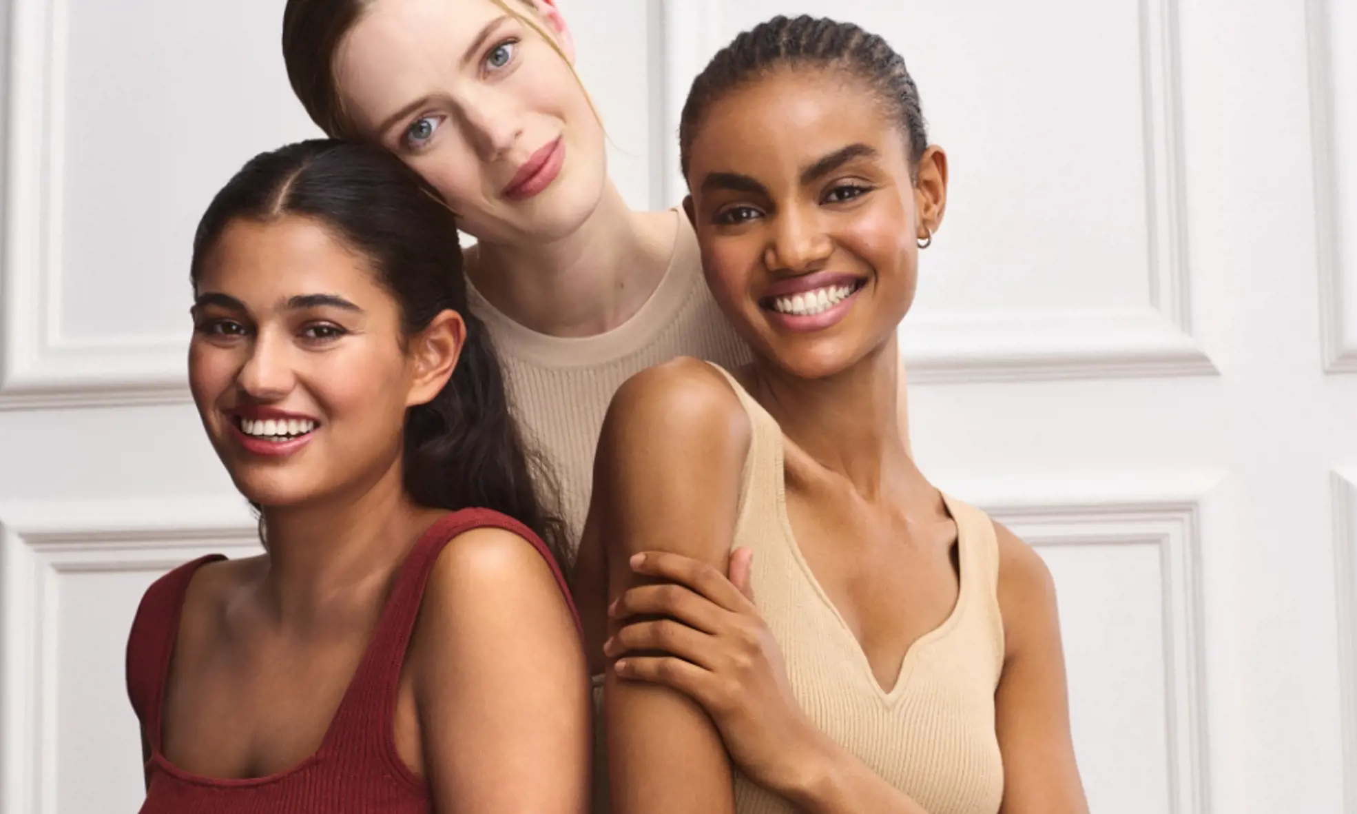 3 fresh faced ladies